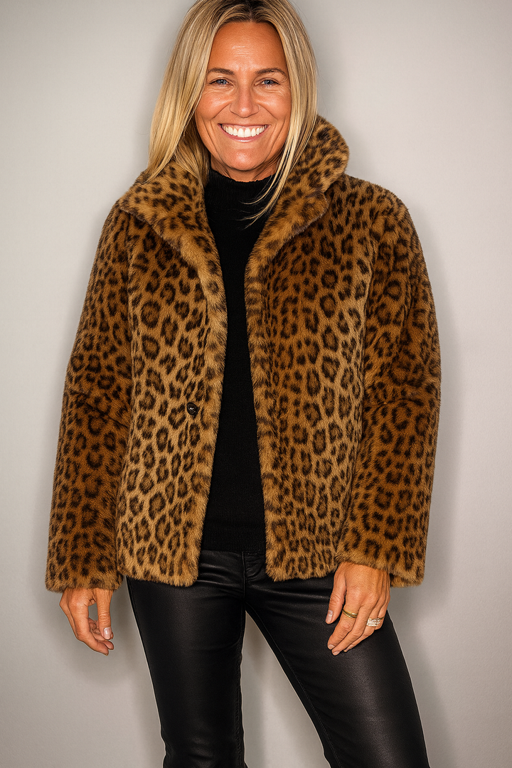 Noelle – Soft Touch Faux Fur Jacket