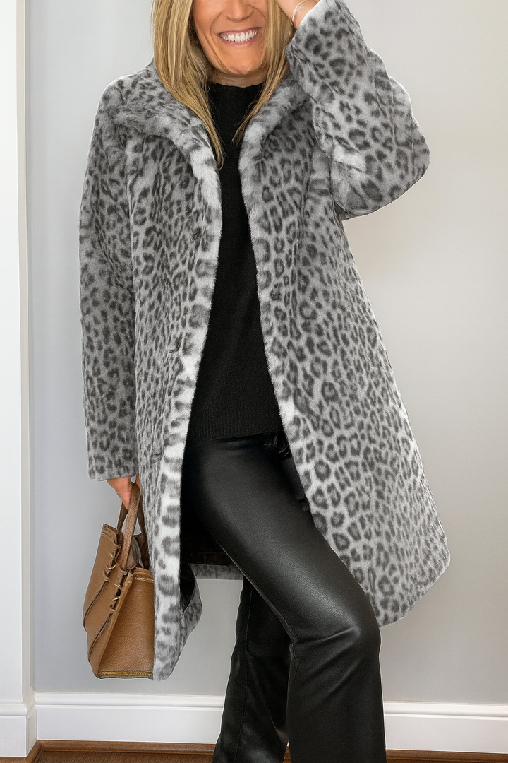 Noelle – Soft Touch Faux Fur Jacket