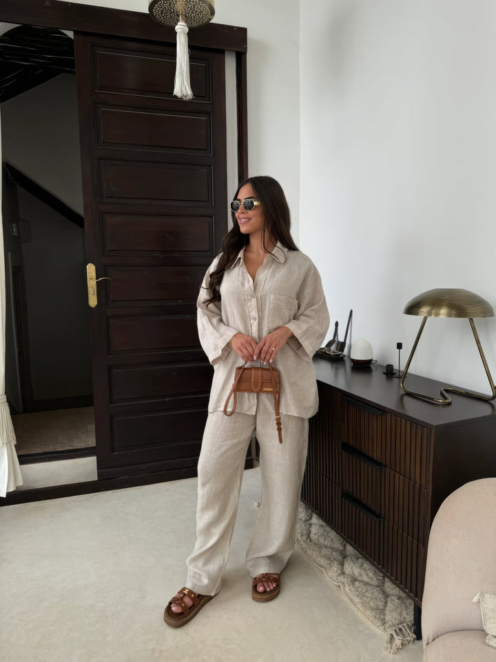 Lina's - Linen lounge set