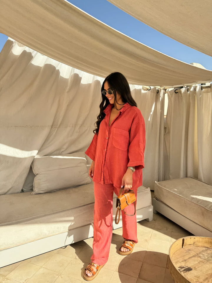 Lina's - Linen lounge set