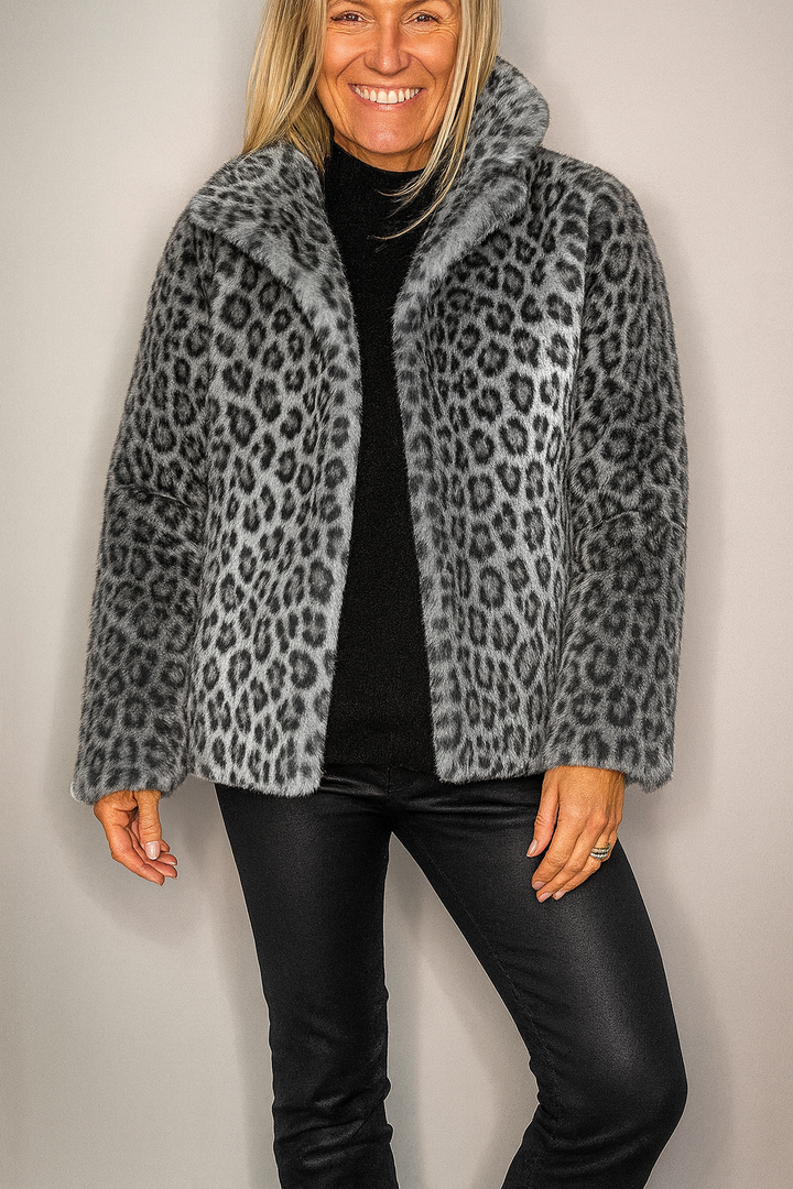 Noelle – Soft Touch Faux Fur Jacket