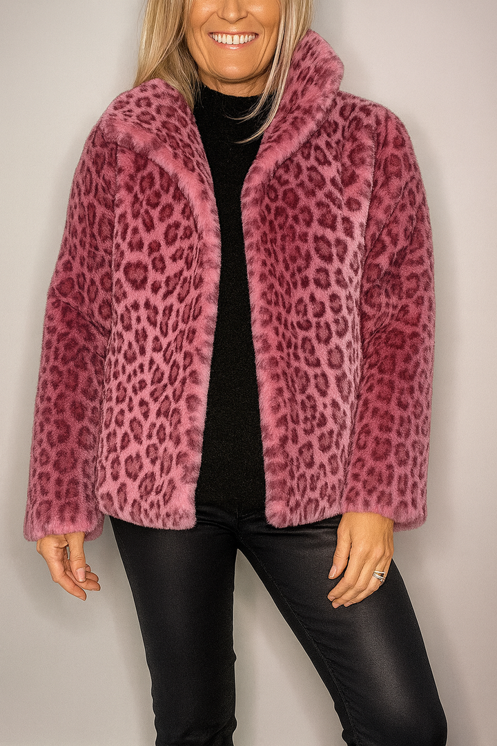 Noelle – Soft Touch Faux Fur Jacket