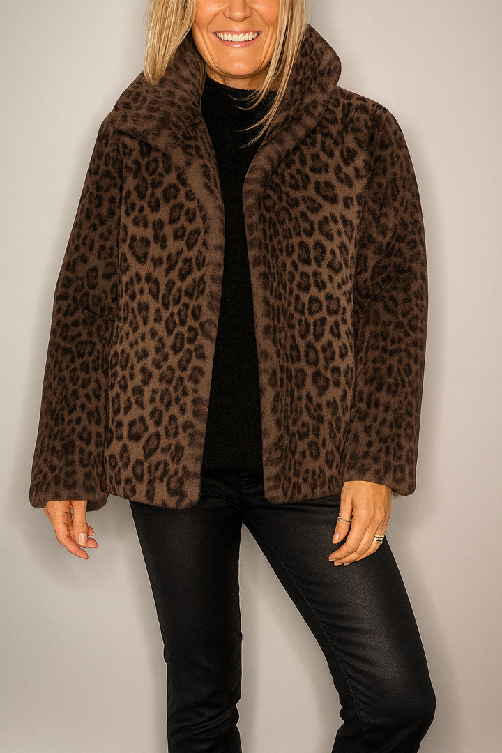 Noelle – Soft Touch Faux Fur Jacket
