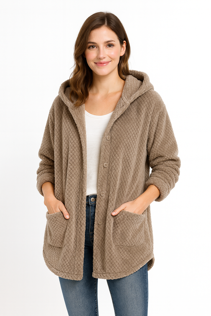 The CozyCloud Hooded Coat