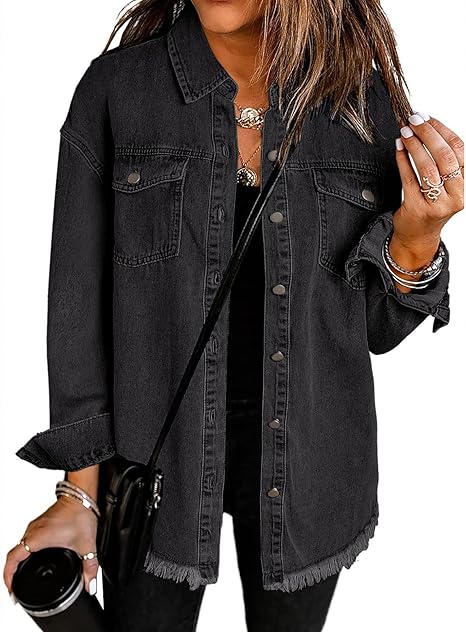Moa - Loose casual denim jacket