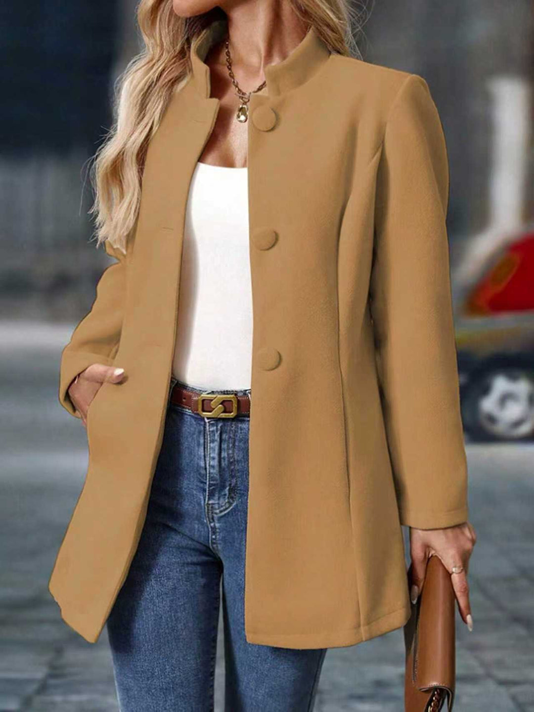 Nora – Tailored Wool Coat