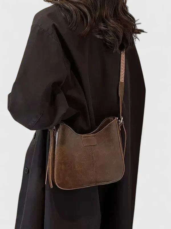 Noeliah - Timeless Leather Shoulder Bag