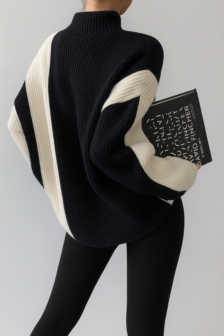 VELINA – Chic Knit Long Sleeve Top & Skirt Set